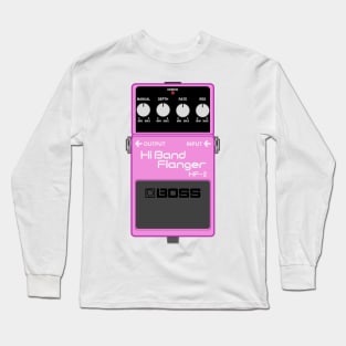 Boss HF-2 Hi Band Flanger Guitar Effect Pedal Long Sleeve T-Shirt